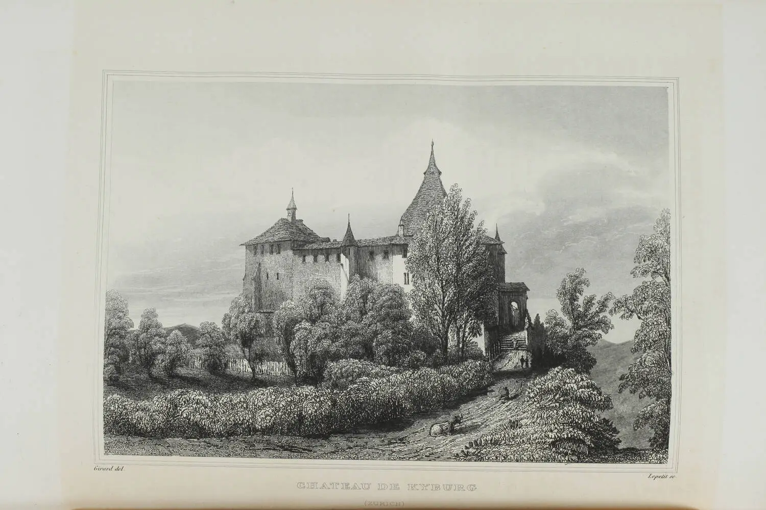 La Suisse historique et pittoresque - 1858 - 31 planches et 1 carte - Photo 5, livre rare du XIXe siècle