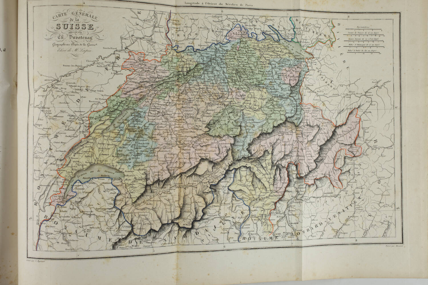 La Suisse historique et pittoresque - 1858 - 31 planches et 1 carte - Photo 7, livre rare du XIXe siècle