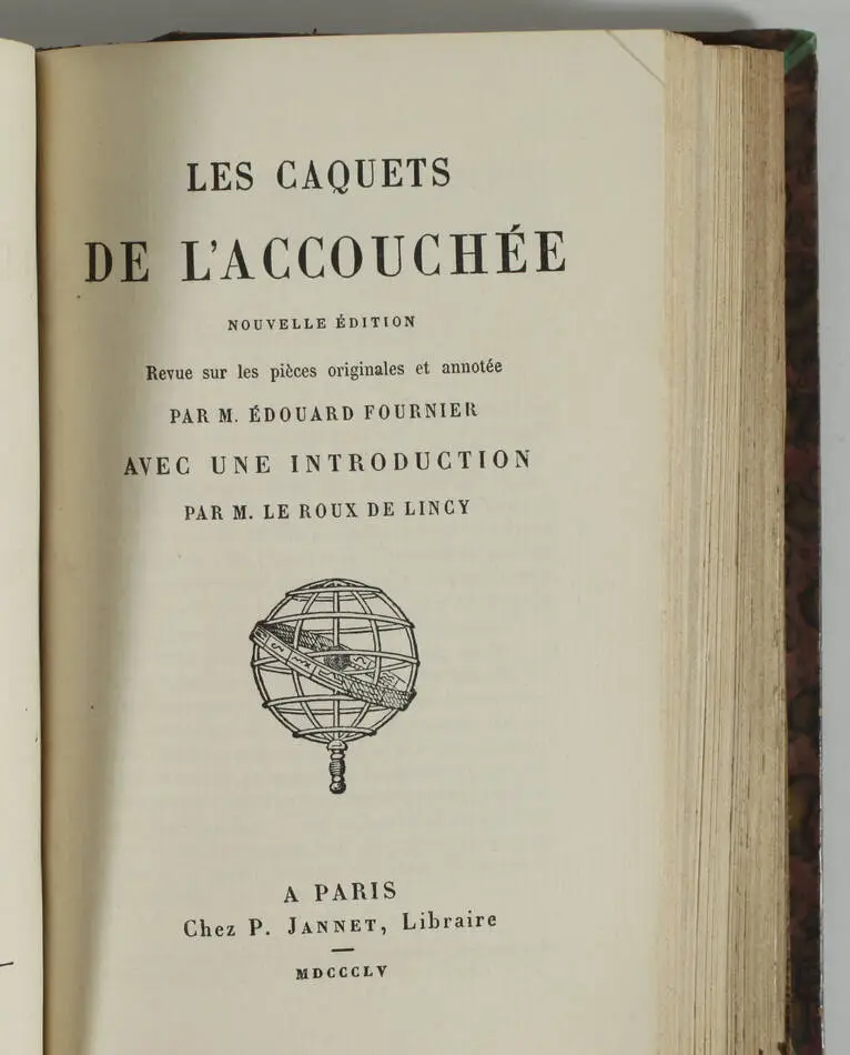 Quinze joyes de mariage, Evangiles des Quenouilles, Caquets de l accouchée - 19e - Photo 3, livre rare du XIXe siècle