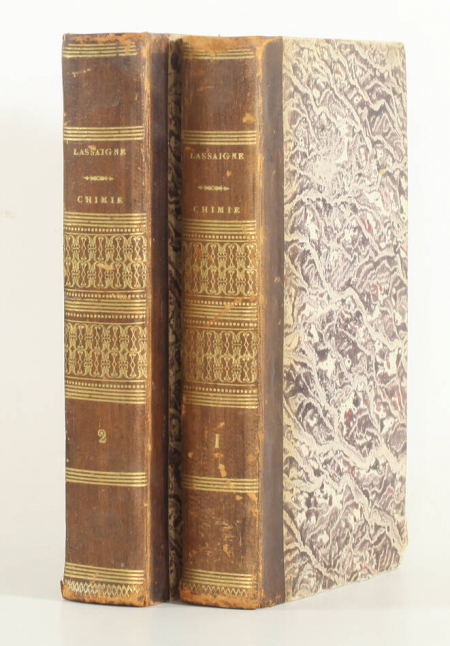 LASSAIGNE - Abrégé élémentaire de chimie 1836 - 2 volumes - Photo 1, livre rare du XIXe siècle