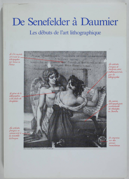 HENKER (Michael), SCHERR (Karlheinz) et STOLPE (Elmar). De Senefelder à Daumier. Les débuts de l'art lithographique, livre rare du XXe siècle