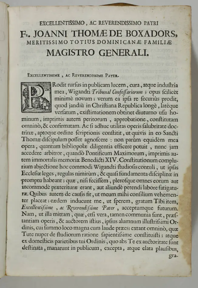 Wigandt - Tribunal confessariorum et ordinandorum - Madrid, Joachim Ibarra, 1763 - Photo 3, livre ancien du XVIIIe siècle