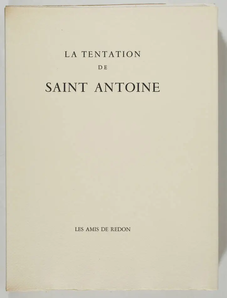 FLAUBERT - La Tentation de Saint Antoine, 1935  - Illustré par Odilon REDON - Photo 3, livre rare du XXe siècle