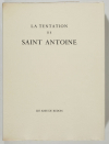 FLAUBERT - La Tentation de Saint Antoine, 1935  - Illustré par Odilon REDON - Photo 3, livre rare du XXe siècle