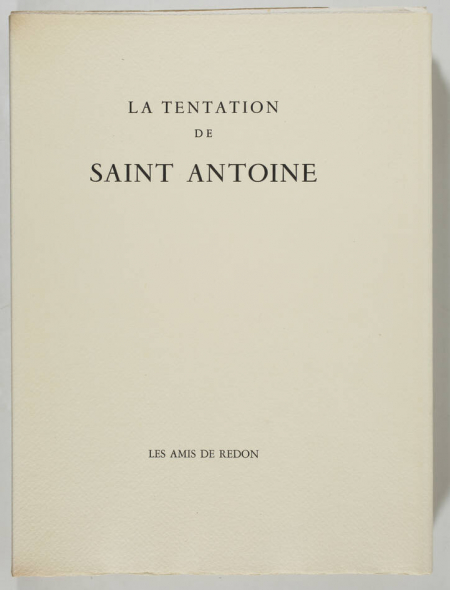 FLAUBERT - La Tentation de Saint Antoine, 1935  - Illustré par Odilon REDON - Photo 3, livre rare du XXe siècle