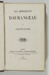 CHAMPFLEURY - Les demoiselles Tourangeau - 1864 - Photo 1, livre rare du XIXe siècle