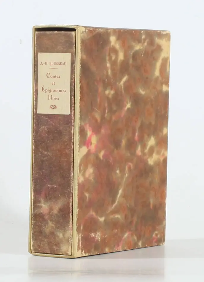 JB ROUSSEAU - Contes et épigrammes libres - 1943 - Illustrations de Lep - 1/200 - Photo 1, livre rare du XXe siècle