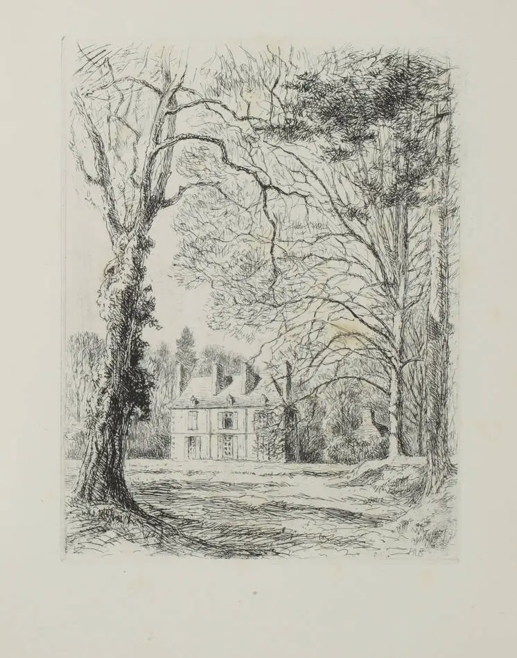 GUERIN - Le cahier vert - 1947 - eaux fortes de Bouroux - signé par l artiste - Photo 9, livre rare du XXe siècle