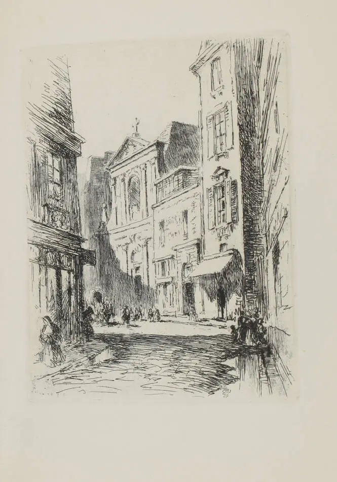 GUERIN - Le cahier vert - 1947 - eaux fortes de Bouroux - signé par l artiste - Photo 10, livre rare du XXe siècle