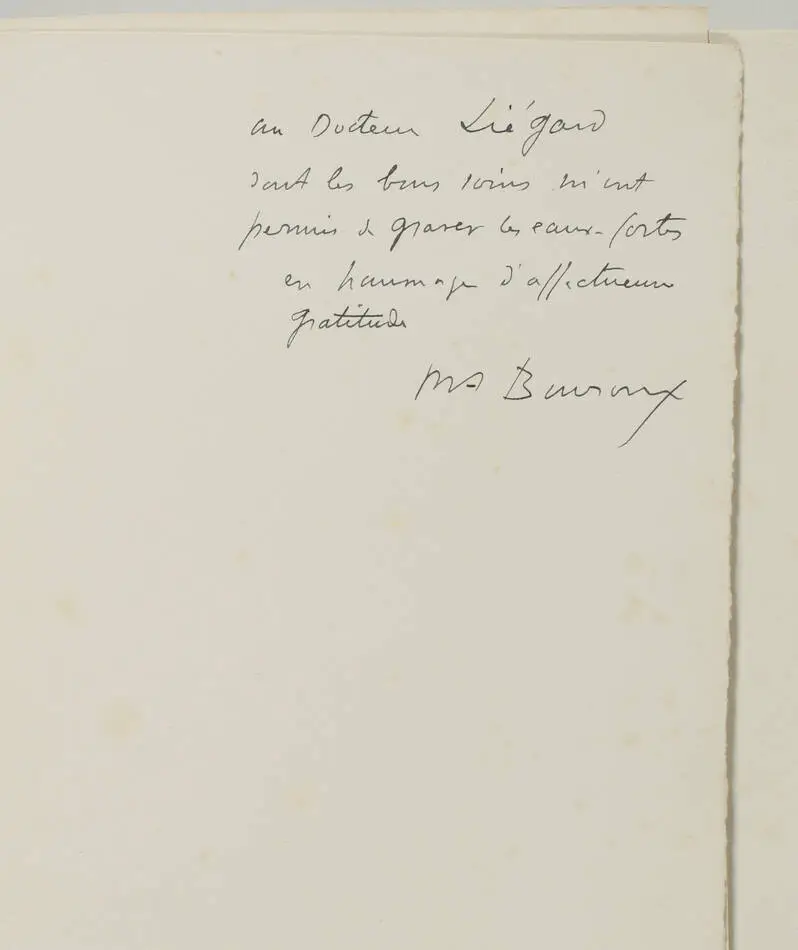 GUERIN - Le cahier vert - 1947 - eaux fortes de Bouroux - signé par l artiste - Photo 1, livre rare du XXe siècle