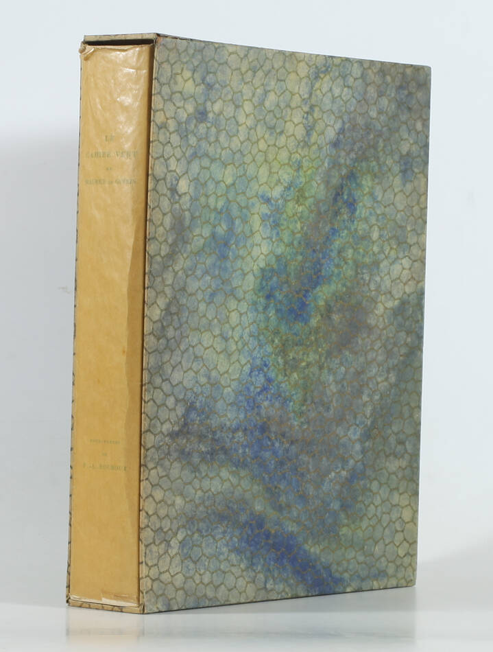 GUERIN - Le cahier vert - 1947 - eaux fortes de Bouroux - signé par l artiste - Photo 3, livre rare du XXe siècle