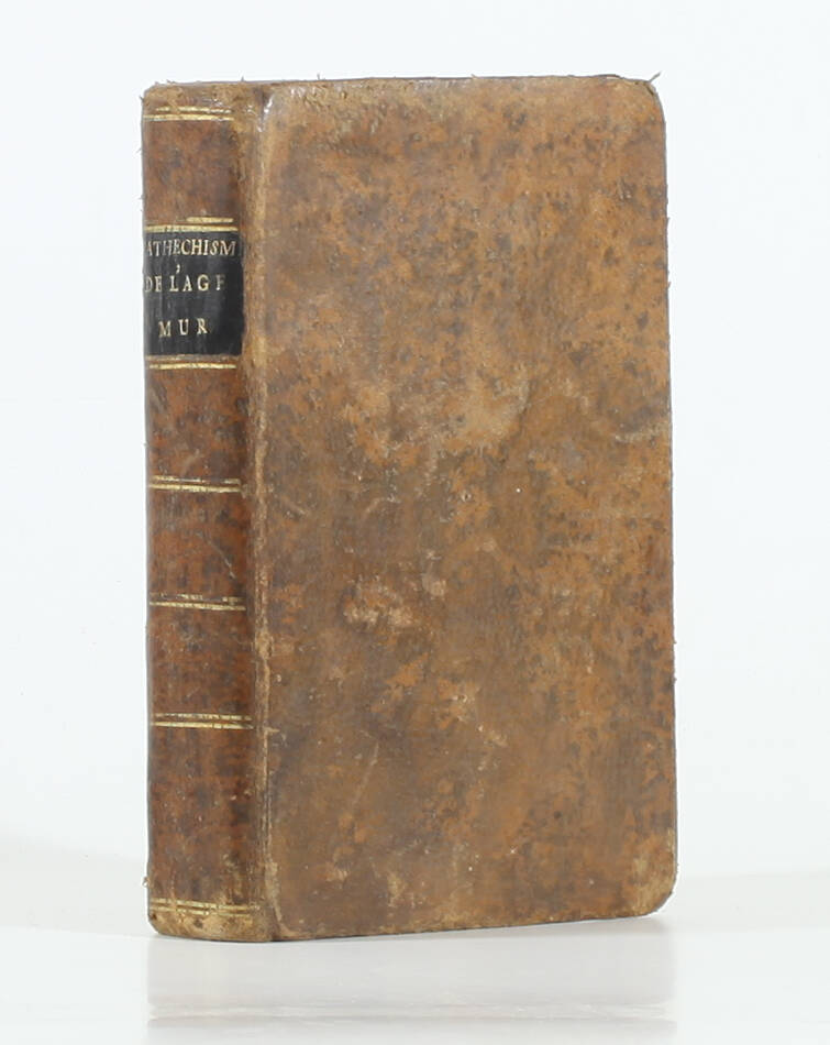 ALLETZ - Principes fondamentaux de la religion, catéchisme de l âge mûr - 1774 - Photo 1, livre ancien du XVIIIe siècle
