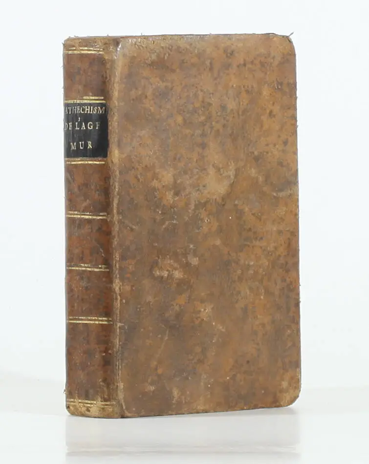 ALLETZ - Principes fondamentaux de la religion, catéchisme de l âge mûr - 1774 - Photo 1, livre ancien du XVIIIe siècle