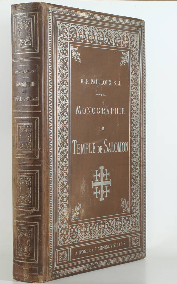 PAILLOUX - Monographie du Temple de Salomon - 1885 - Photo 0, livre rare du XIXe siècle