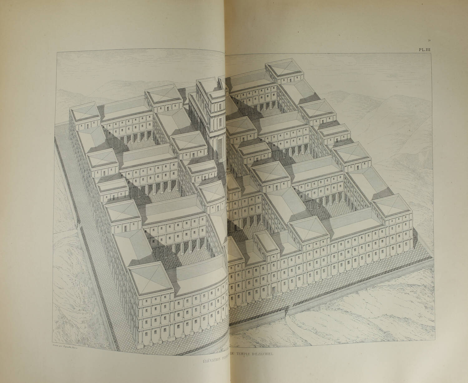 PAILLOUX - Monographie du Temple de Salomon - 1885 - Photo 10, livre rare du XIXe siècle