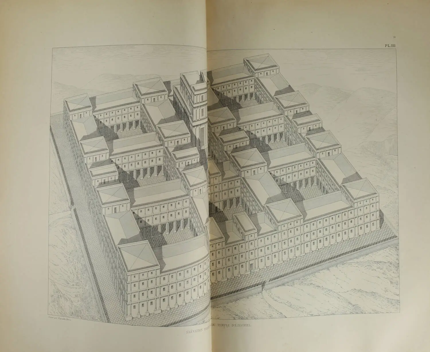 PAILLOUX - Monographie du Temple de Salomon - 1885 - Photo 10, livre rare du XIXe siècle