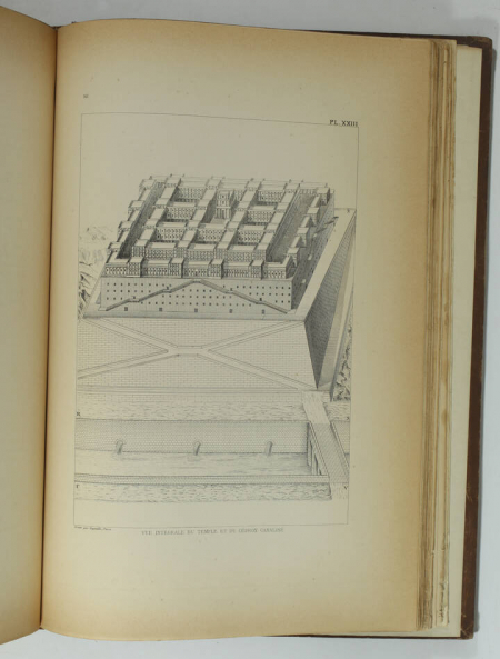 PAILLOUX - Monographie du Temple de Salomon - 1885 - Photo 14, livre rare du XIXe siècle