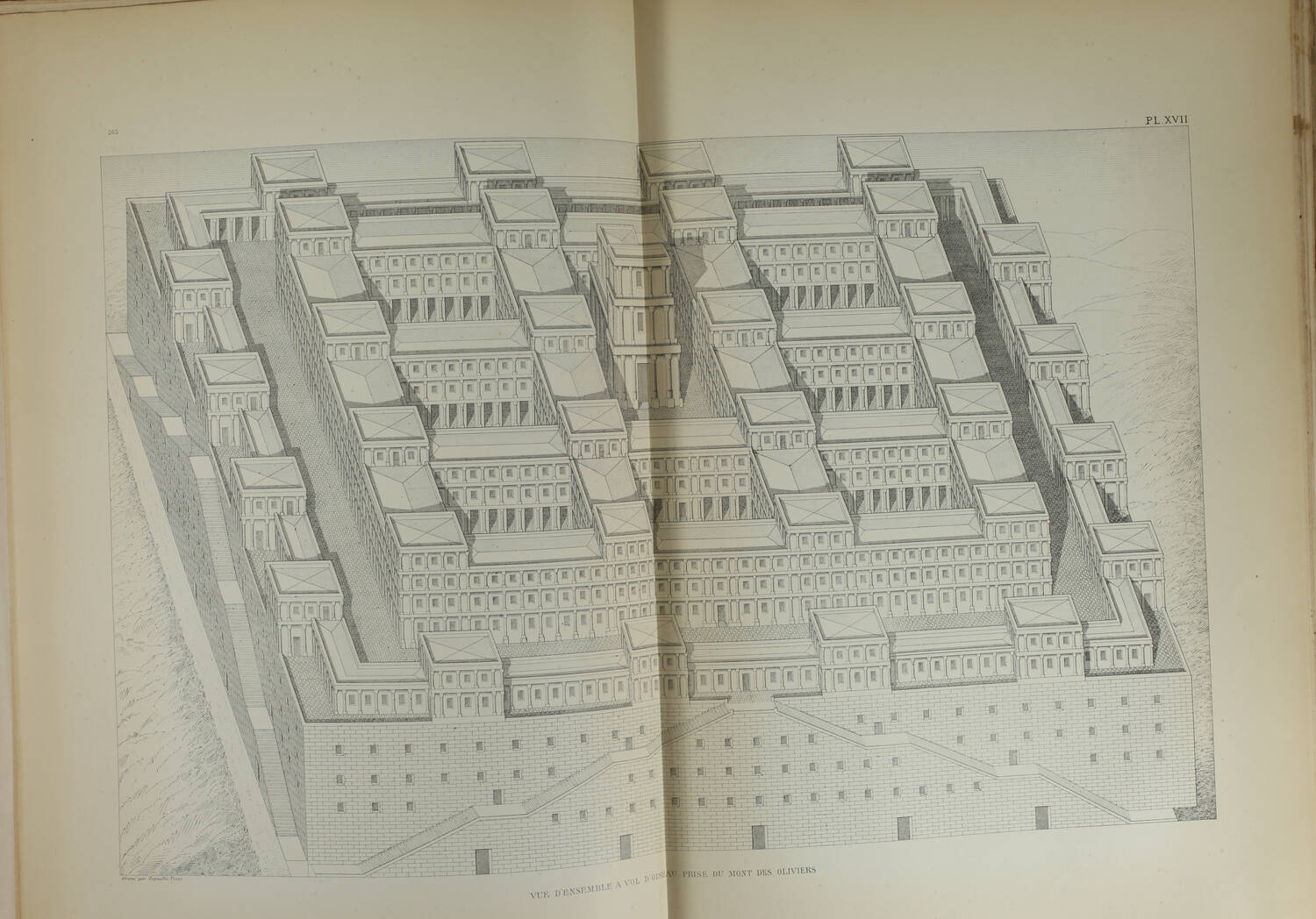 PAILLOUX - Monographie du Temple de Salomon - 1885 - Photo 6, livre rare du XIXe siècle
