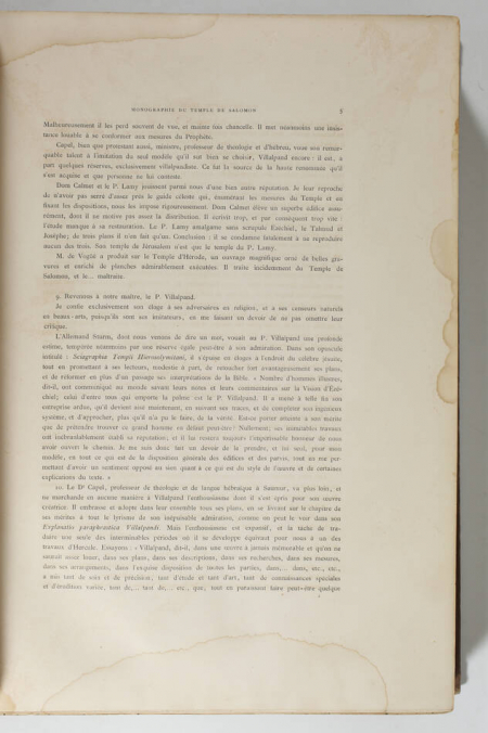 PAILLOUX - Monographie du Temple de Salomon - 1885 - Photo 8, livre rare du XIXe siècle