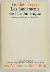 FREGE (Gottlob). Les fondements de l'arithmétique