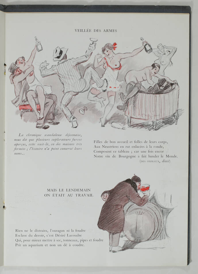 [Oenologie] DORIN - Livre de bord - Voyage en Bourgogne - 1929 - Photo 1, livre rare du XXe siècle