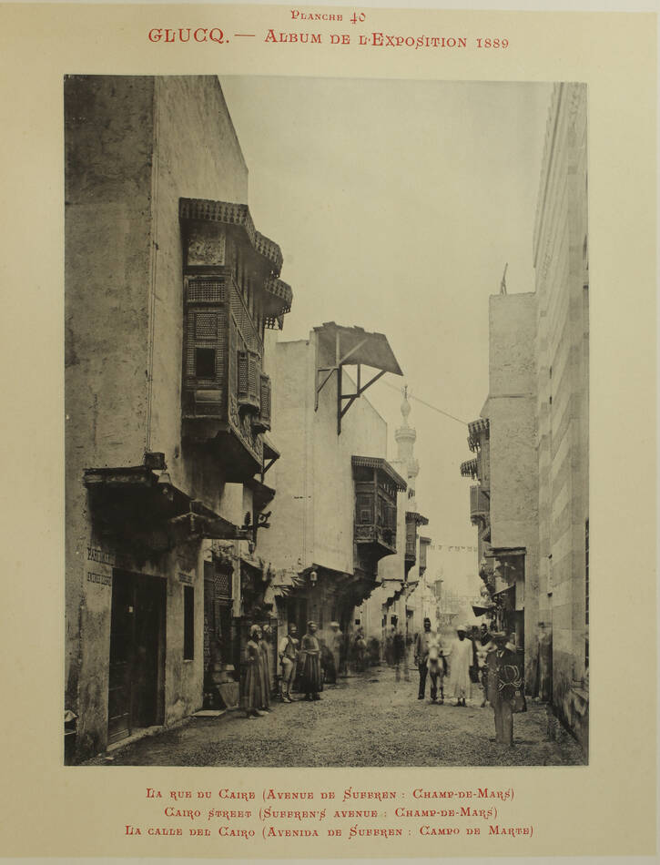GLUCQ - L album de l exposition universelle de 1889 - 100 planches1901 - Photo 0, livre rare du XIXe siècle