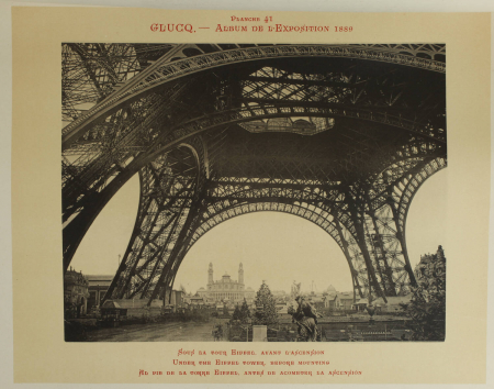 GLUCQ - L album de l exposition universelle de 1889 - 100 planches1901 - Photo 2, livre rare du XIXe siècle