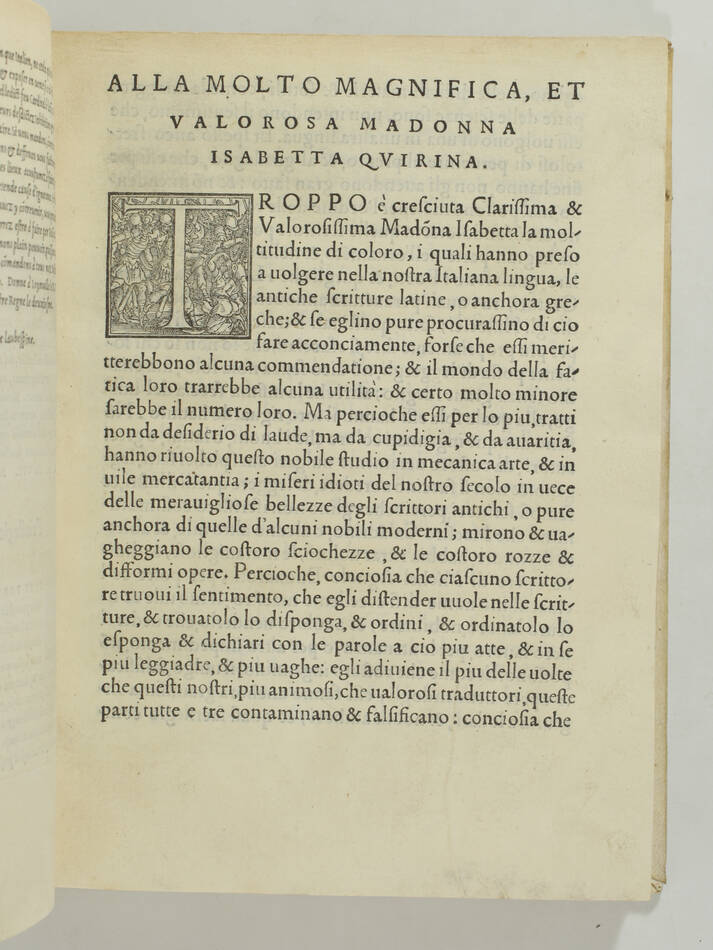 [Venise Italie] BEMBO - Della Historia Vinitiana - 1552 - Photo 5, livre ancien du XVIe siècle