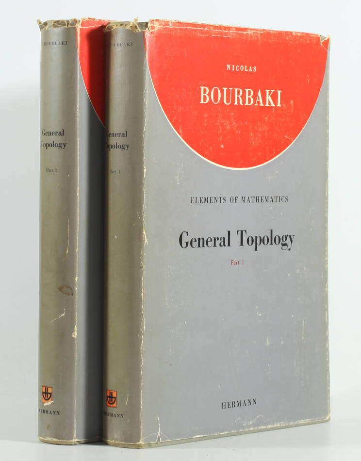 [Mathématiques] BOURBAKI - Elements of mathematics - General topology - 1966 - Photo 0, livre rare du XXe siècle