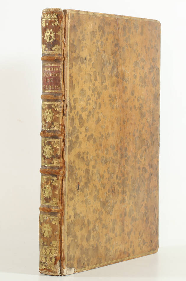 Mémoires historiques - Ordre royal de Saint-Louis et Mérite militaire - 1785 - Photo 0, livre ancien du XVIIIe siècle