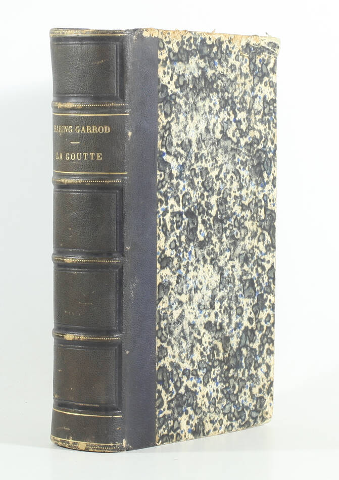BARING GARROD - La goutte - 1867 - 8 planches couleurs - Notes de Charcot - Photo 1, livre rare du XIXe siècle