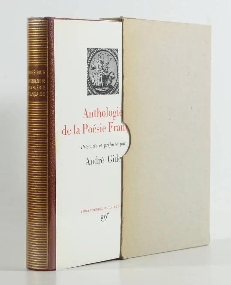 Anthologie de la poésie française. Présentée et préfacée par Gide - Pléiade - Photo 0, livre rare du XXe siècle