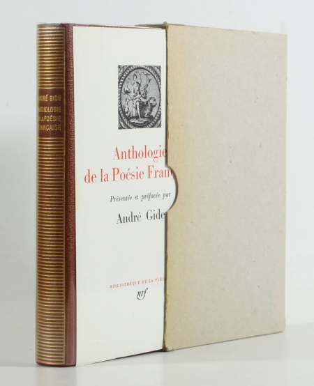 Anthologie de la poésie française. Présentée et préfacée par Gide - Pléiade - Photo 0, livre rare du XXe siècle