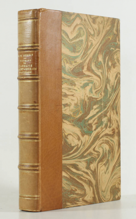 HENRY (V.-B.). Histoire de l'abbaye de Saint-Germain d'Auxerre, ordre de Saint-Benoît et de la congrégation de Saint-Maur, ornée de plusieurs plans et vues de l'abbaye