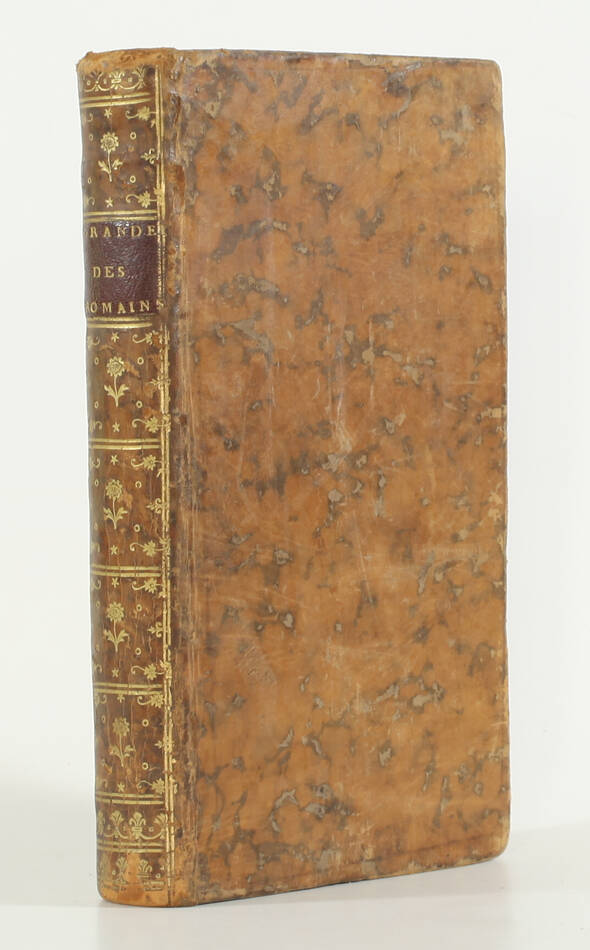 MONTESQUIEU - Causes de la grandeur et décadence des romains - 1776 - Photo 0, livre ancien du XVIIIe siècle