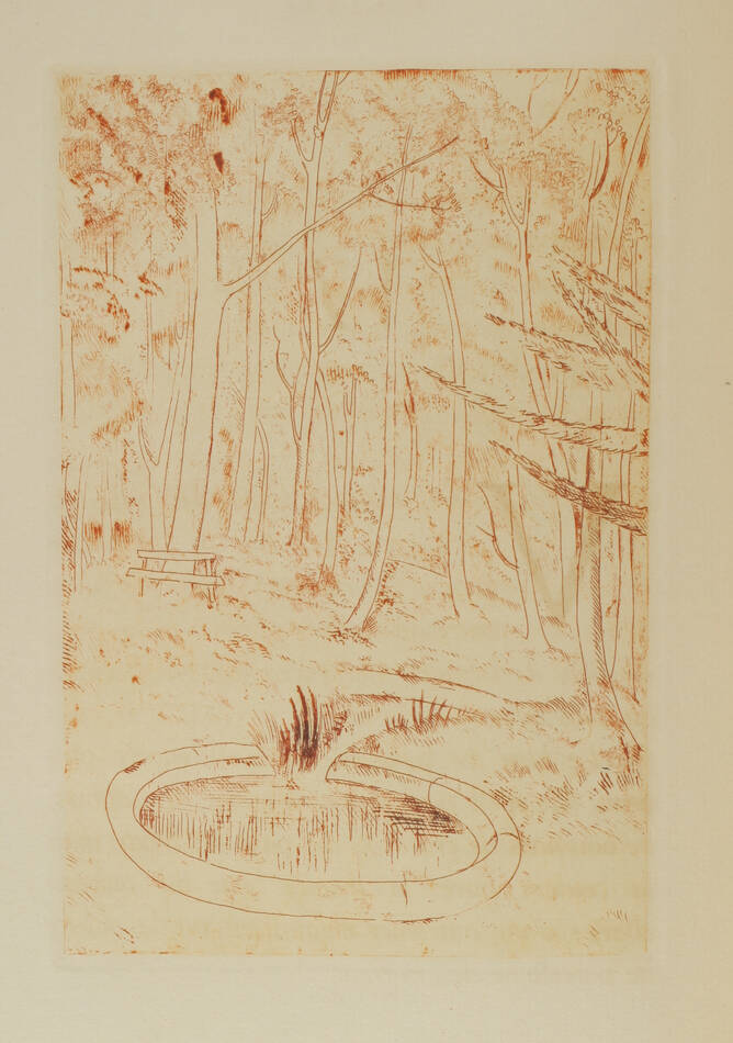 Valery LARBAUD - Allen - 1927 - Illustré d eaux fortes par Coubine - EO - Photo 0, livre rare du XXe siècle