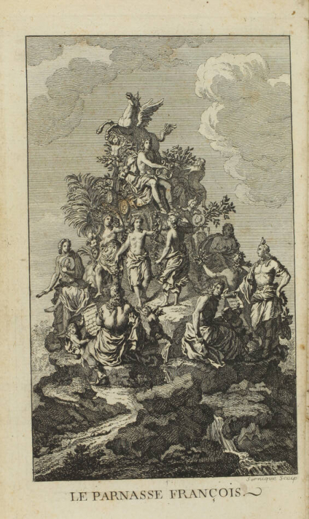 [Poésie] LEFORT - Bibliothèque poëtique depuis Marot - 1745 - 4 volumes - Photo 0, livre ancien du XVIIIe siècle