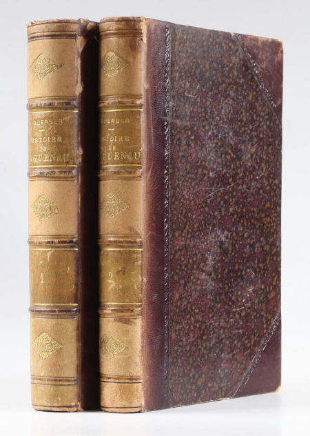 GUERBER - Histoire politique et religieuse de Haguenau - 1876 - 2 vols - Photo 0, livre rare du XIXe siècle