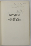 MAUROIS (André) Olympio ou la vie de Victor Hugo 1954, livre rare du XXe siècle