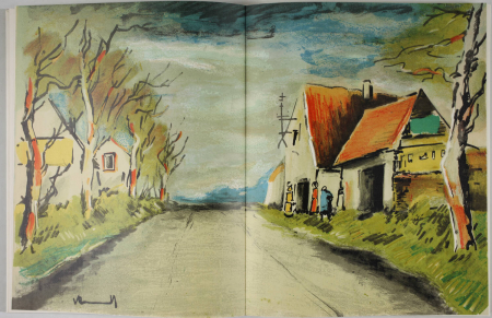 MAC ORLAN - Vlaminck - 1958 - 5 lithographies dont une en couleurs - Photo 0, livre rare du XXe siècle