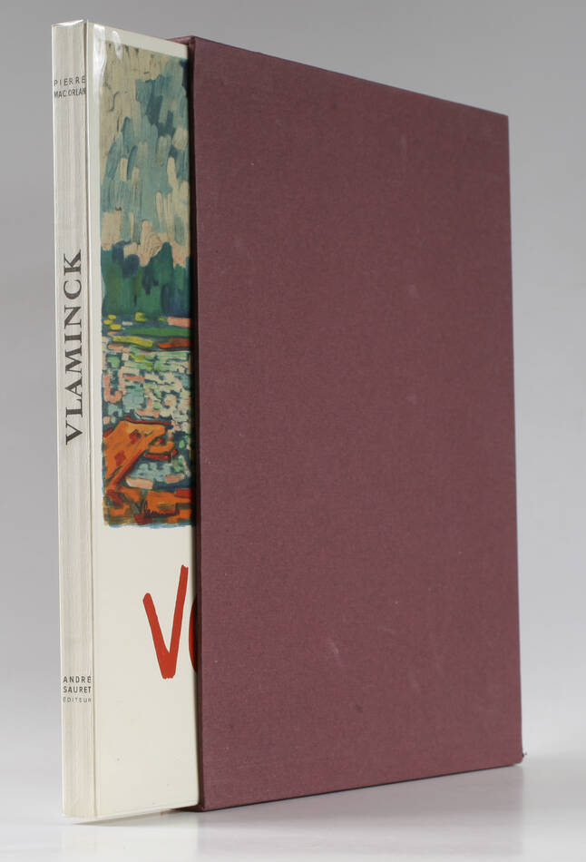 MAC ORLAN - Vlaminck - 1958 - 5 lithographies dont une en couleurs - Photo 2, livre rare du XXe siècle