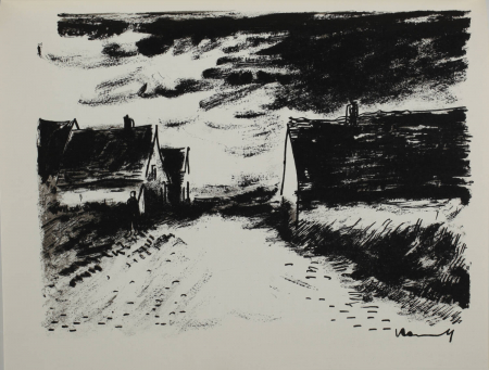 MAC ORLAN - Vlaminck - 1958 - 5 lithographies dont une en couleurs - Photo 3, livre rare du XXe siècle