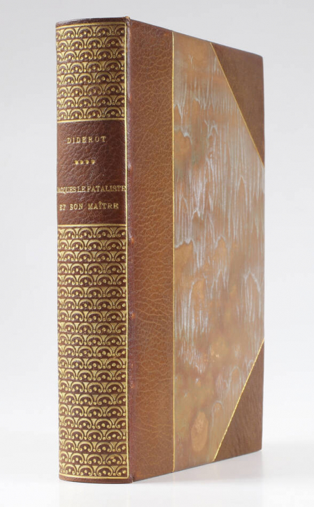 DIDEROT Jacques le fataliste et son maître 1921 - Hémard - Reliure de Schroeder - Photo 1, livre rare du XXe siècle