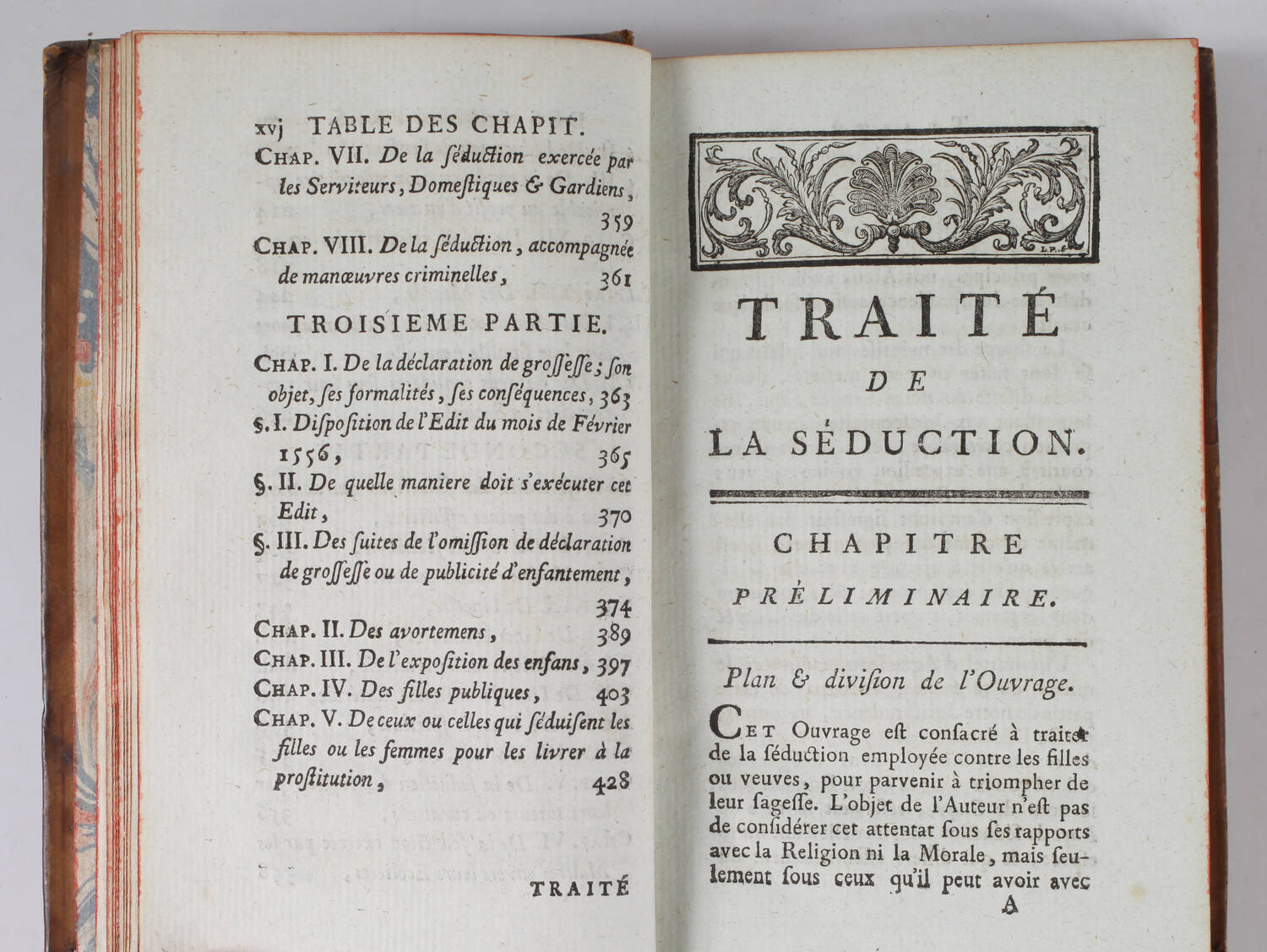 FOURNEL - Traité de la séduction, considérée dans l ordre judiciaire - 1781 - Photo 5, livre ancien du XVIIIe siècle