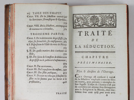 FOURNEL - Traité de la séduction, considérée dans l ordre judiciaire - 1781 - Photo 5, livre ancien du XVIIIe siècle