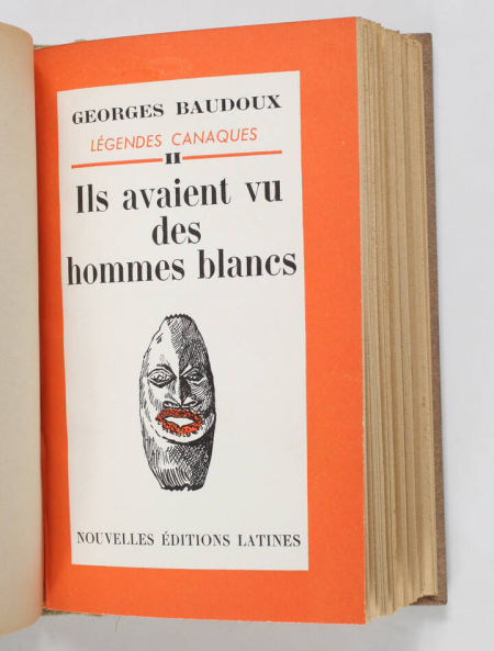 BAUDOUX - Légendes canaques - 1952 - T I et II : 2 tomes en un volume - Photo 2, livre rare du XXe siècle