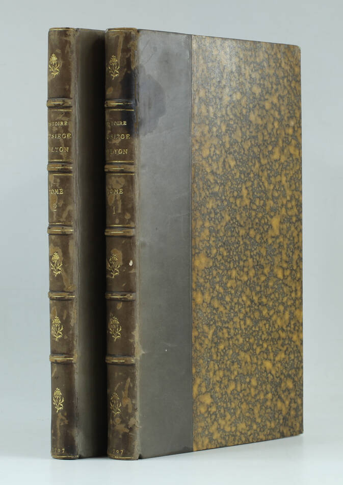 Histoire du siège de Lyon, des événemens qui l ont précédé ... 1797 - 2 volumes - Photo 1, livre ancien du XVIIIe siècle