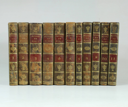 MABLY. Collection complette des oeuvres politiques, philosophiques et morales de l'abbé de Mably, livre ancien du XVIIIe siècle