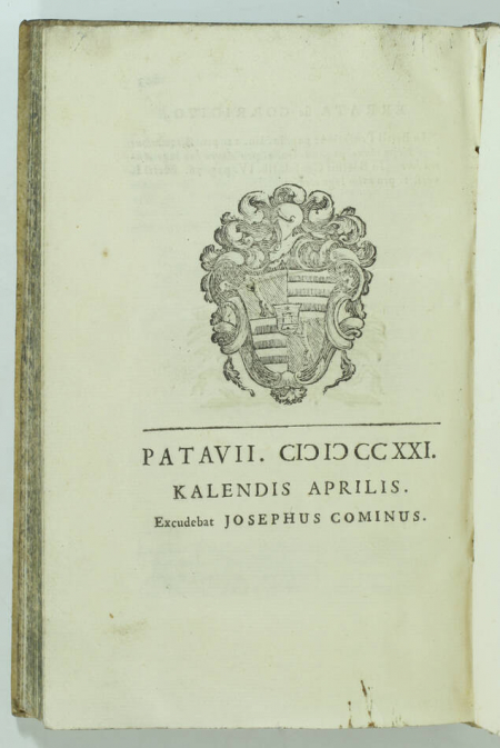 [Philosophie] BOECE - De consolatione philosophiae - Padoue, 1721 - Photo 2, livre ancien du XVIIIe siècle