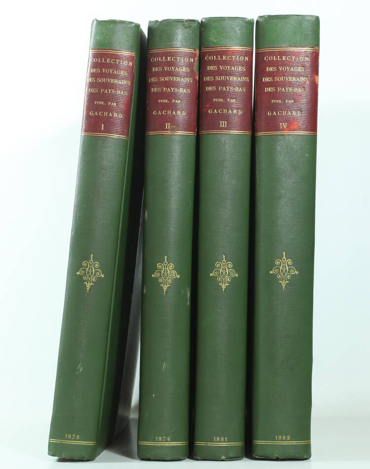 Collection des voyages des souverains des Pays-Bas - XVe-XVIe s - 4 volumes in-4 - Photo 0, livre rare du XIXe siècle
